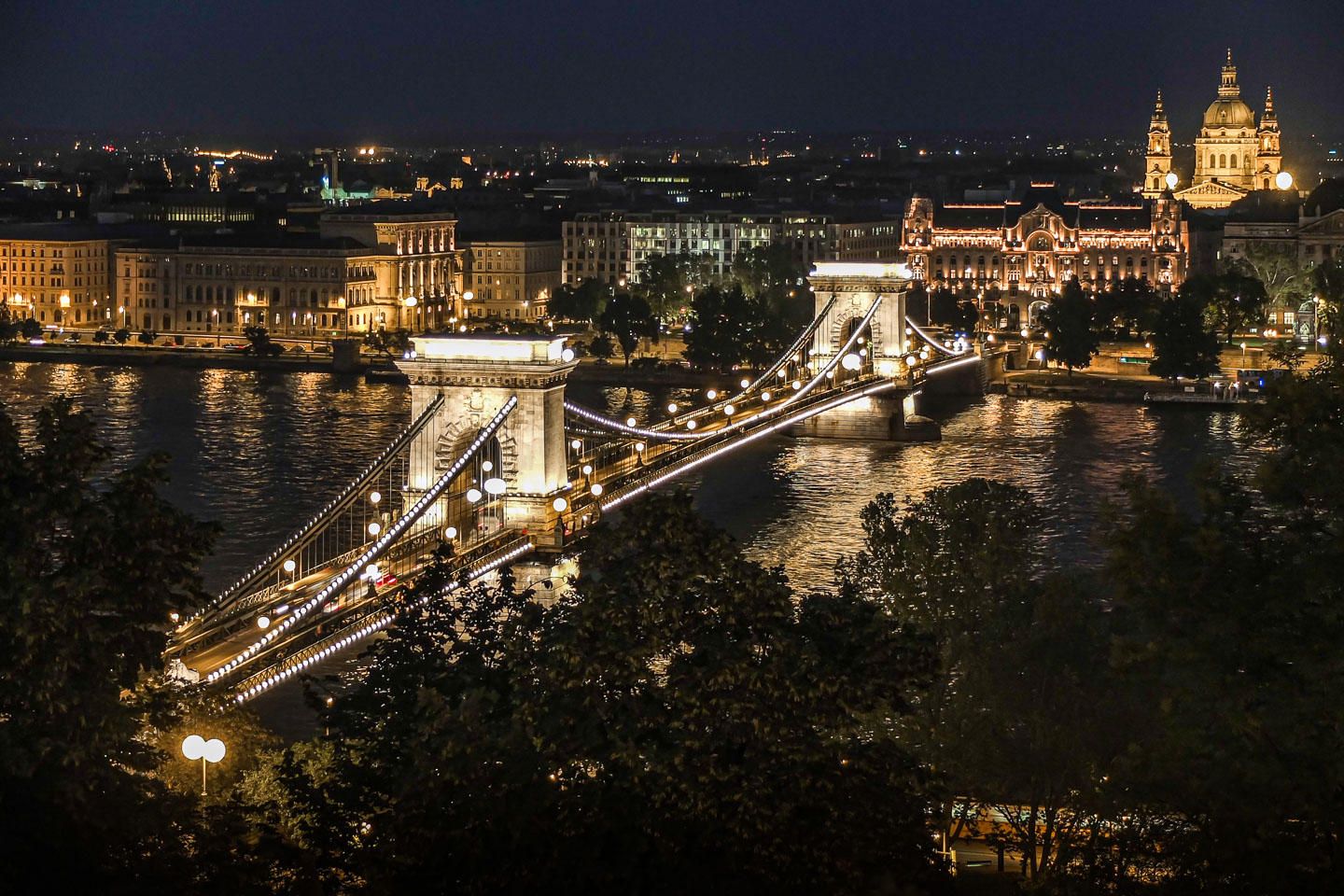 Chain Bridge in Budapest