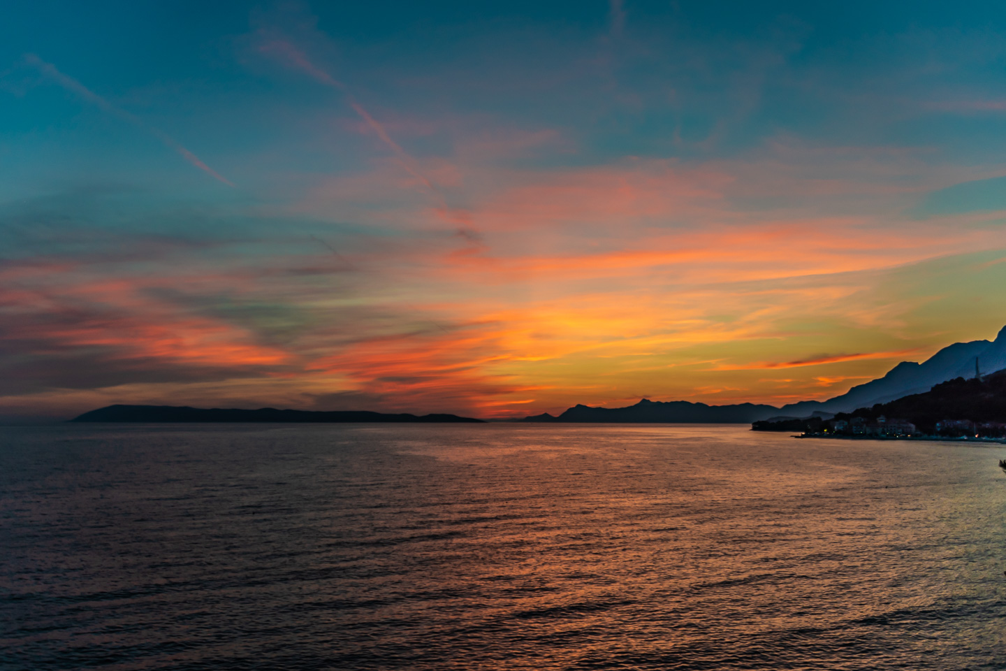 Dusk Over Dalmatia