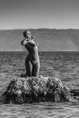 Mermaid Statue In Podgora