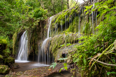Hajske Waterfalls in Slovakia