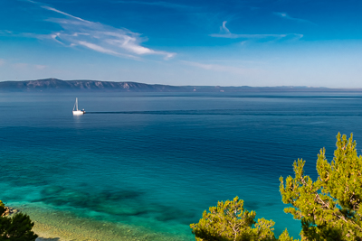 Sailing On Calm Sea